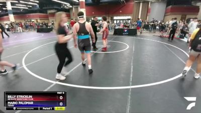 215 lbs Champ. Round 2 - Billy Stricklin, NB Elite Wrestling Club vs Mario Palomar, Texas