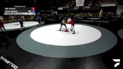 125 kg Champ. Round 1 - Joel Avalos vs Oscar Mendez, Panther Wrestling