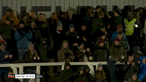 Tom Christie with a Long Try vs Gloucester Rugby