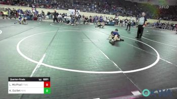 73 lbs Quarterfinal - Lincoln McPhail, Team Tulsa Wrestling Club vs Kannon L Guillet, Poteau Youth Wrestling Academy