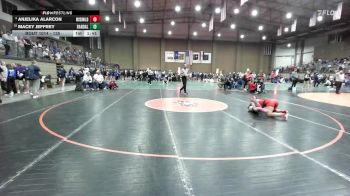 135 lbs Quarterfinal - Macey Jeffrey, Randall vs Anjelika Alarcon, McDonald County