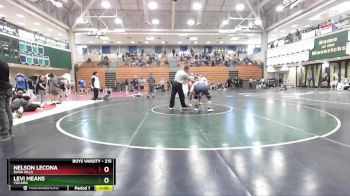 215 lbs Cons. Round 7 - Nelson Lecona, Dana Hills vs Levi Means, Yucaipa