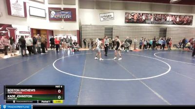 90 lbs Semifinal - Kade Johnston, SYRACUSE vs Boston Mathews, Team Prestige