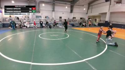 46 lbs Quarterfinal - Joshua Hipolito, Texas Wrestling Academy vs Vander Ruggles, Dragon Youth Wrestling