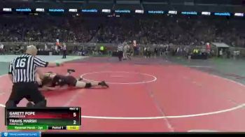 D4-171 lbs Champ. Round 1 - Travis Marsh, Marcellus vs Garett Pope, Manchester