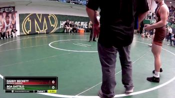 144 lbs Champ. Round 2 - Boa Dattilo, Firelands (Oberlin) vs Danny Beckett, Buckeye (Medina)