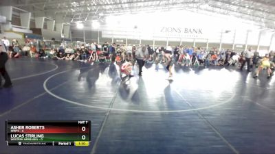 97 lbs Round 3 (4 Team) - Asher Roberts, INWTC vs Lucas Stirling, Western Nebraska