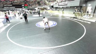 138 lbs Champ. Rd Of 32 - Vincent Ramirez, Delta Wrestling Club vs Jude Gudino, Downey High School Wrestling
