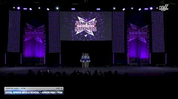 Royal Spring Middle School - Junior High - Pom [2026 Junior High - Pom Day 3] 2026 JAMfest Dance Super Nationals