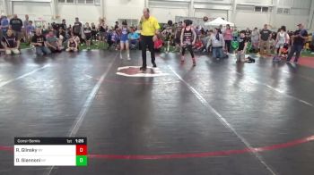 90-J lbs Consolation - Raymond Glinsky, NY vs Dominic Giannoni, NY