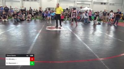 90-J lbs Consolation - Raymond Glinsky, NY vs Dominic Giannoni, NY