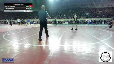 160 lbs Round Of 128 - Bryer Cross, Poteau vs Aden Reese, MacArthur Wrestling