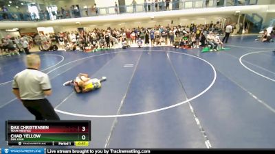 120 lbs 1st Place Match - Chad Yellow, San Juan vs Dax Christensen, Team Prestige