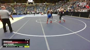 5A-215 lbs Cons. Semi - Omari Elias, Wichita-Kapaun Mount Carmel vs Sean Wunder, Tecumseh-Shawnee Heights