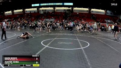 68 lbs Round 5 (8 Team) - Gavin Bosco, Empyre WC Gold vs Hunter Ashba, Lake WC