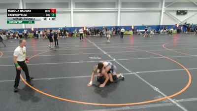 138 lbs Champ. Round 3 - Maddux Nauman, Pursuit Wrestling vs Caden Byrum, Unattached