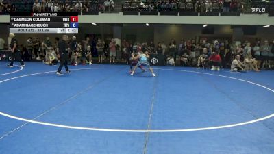 88 lbs 5th Place Match - Daemeon Coleman, Well Trained vs Adam Hagenbuch, Team PA