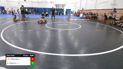 65 lbs Cons. Semi - Orlando Villapudua, Wright WA vs Adlan Afaunov, EGWA