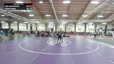 215 lbs Consi Of 4 - Yasine Ahmed, Viking Wrestling Club vs Taha Gahvipangeh, Legacy Wrestling