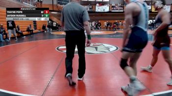 144 lbs Cons. Round 5 - Jaydon Russell, Twin Falls vs Thayne Pope, Marsh Valley