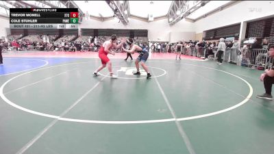 211-H2 lbs Rr Rnd 1 - Trevor Monell, Xtreme Wrestling vs Cole Stuhler, Patchogue-Medford