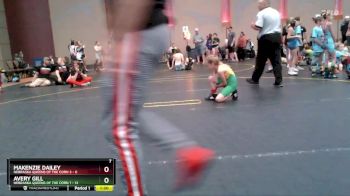 64 lbs Round 3 (4 Team) - Avery Gill, Nebraska Queens Of The Corn 1 vs Makenzie Dailey, Nebraska Queens Of The Corn 3