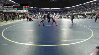 50 lbs 7th Place - Ruby Meyers, Jefferson-Morgan vs Rayven Lynn Lowe, Bald Eagle Area