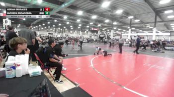 61 lbs Quarterfinal - Adrian Morales, So Cal Hammers vs Jackson Escarcega, Manu WC