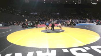 6A Boys 165 lbs Quarterfinal - Seth Dyal, Sandy Boys vs Tylor Johnson, Newberg Boys