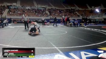 D4-132 lbs Cons. Round 1 - Joseph Sanchez, Willcox vs Joey Jones, Tempe Prep Academy