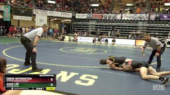 165 lbs Quarterfinal - Drew Withington, Atwood-Rawlins County vs Gage Lee, Garden Plain