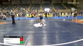 120 lbs Consolation - James Bowers, The Storm Wrestling Center vs Ethan Collins, Level Up