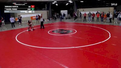 120 lbs Quarterfinal - Raziel Perez, Bourbonnais vs Enrique Garcia, Unattached
