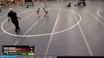 Cons. Round 2 - Cruz Carlson, Hibbing vs Nash Zierden, Rogers Area Youth Wrestling