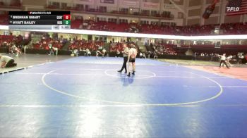 138 lbs Champ. Round 2 - Wyatt Bailey, Ridgevue vs Brennan Smart, Centennial