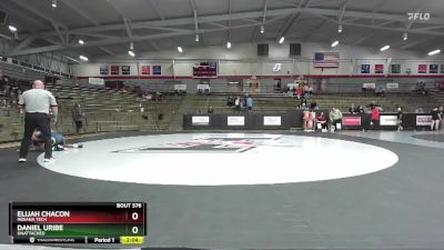 157 lbs 3rd Place Match - Elijah Chacon, Indiana Tech vs Daniel Uribe, Unattached