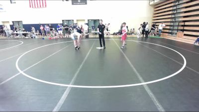 120 lbs Champ. Round 3 - Weston Porter, IA vs Lucas Bach, IL