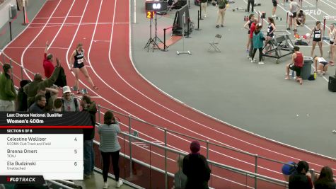 Women's 400m Open, Prelims 6