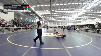 141 lbs 7th Place Match - Richard Morales, Alfred State vs Cole Neil, Penn State Behrend