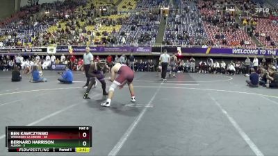 197 lbs Round 1 (16 Team) - Bernard Harrison, Albion vs Ben Kawczynski, Wisconsin-La Crosse