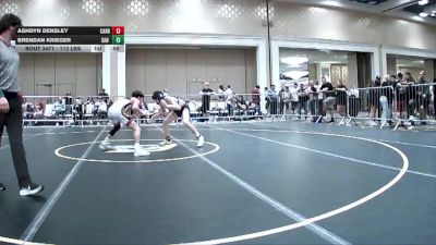 113 lbs Consi Of 64 #2 - Ashdyn Densley, Carbon WC vs Brendan Krieger, San Dimas HS