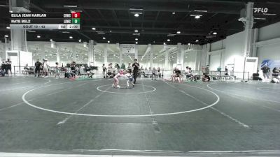 43 lbs Round 2 - Elila Jean Harlan, SoCal Hammers vs Nate Belz, LV Bear Wrestling Club