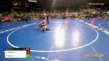 125 lbs Consi Of 4 - Lorenzo Gallegos, NM Gold vs Devon Magro, RPW