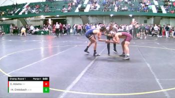 165 lbs Champ. Round 1 - Hunter Dreisbach, UofM Club Wrestling vs Cam Adams, Central Michigan