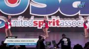 Yorba Linda High School - JV Song/Pom Advanced -- Small (5-9) [2023 JV Song/Pom Advanced -- Small (5-9) Day 2] 2023 USA Spirit & Junior Nationals/Collegiate Championships