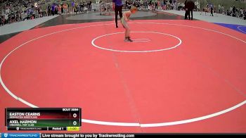 70 lbs Quarterfinal - Easton Cearns, Hermiston Wrestling vs Axel Harmon, Creswell Mat Club