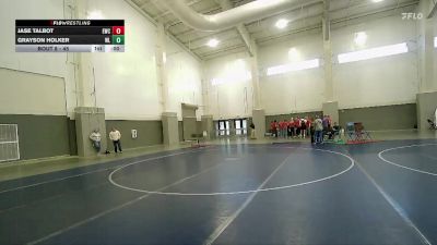 45 lbs Champ. Round 1 - Grayson Holker, Westlake vs Jase Talbot, Excalibur Wrestling Club