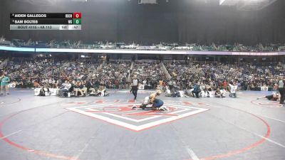 4A 113 lbs Cons. Semi - Aiden Gallegos, Rutherfordton-Spindale Central High School vs Sam Boltes, Washington High School