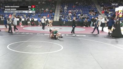 132 lbs Consi Of 32 #2 - David Vahovskiy, Burlington vs Shane Breen, Billerica