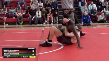 150 lbs Semifinal - Braylon Brooks, Firestone vs Chase Mygrants, Stow-Munroe Falls